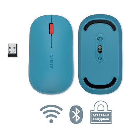 Leitz Cosy Maus Büro Beidhändig RF Wireless + Bluetooth 4000 DPI