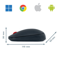 Leitz Cosy Maus Büro Beidhändig RF Wireless + Bluetooth 4000 DPI