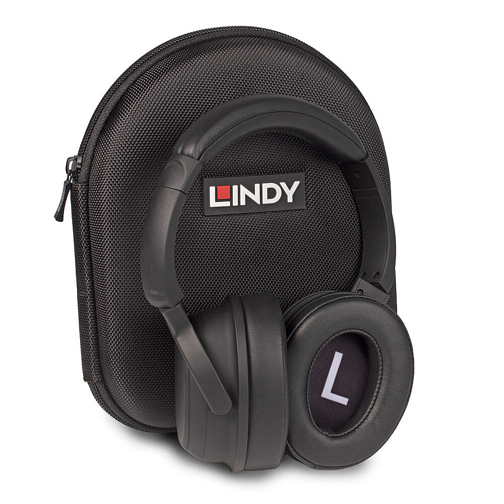 Lindy LH500XW+ Kopfhörer Verkabelt & Kabellos Kopfband Musik USB Typ-C Bluetooth Schwarz