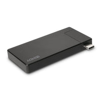 Lindy 43336 laptop-dockingstation & portreplikator Kabelgebunden USB 3.2 Gen 1 (3.1 Gen 1) Type-C Schwarz