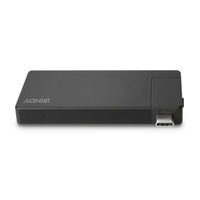 Lindy 43336 laptop-dockingstation & portreplikator Kabelgebunden USB 3.2 Gen 1 (3.1 Gen 1) Type-C Schwarz