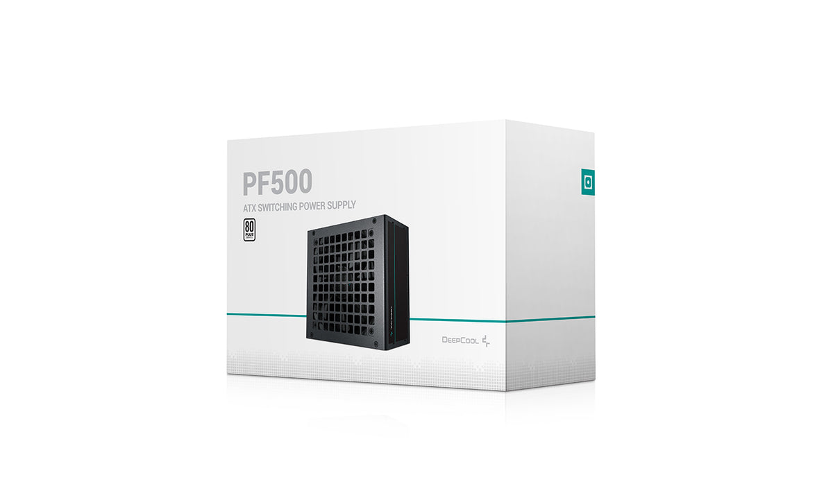 DeepCool PF500 Netzteil 500 W 20+4 pin ATX ATX Schwarz