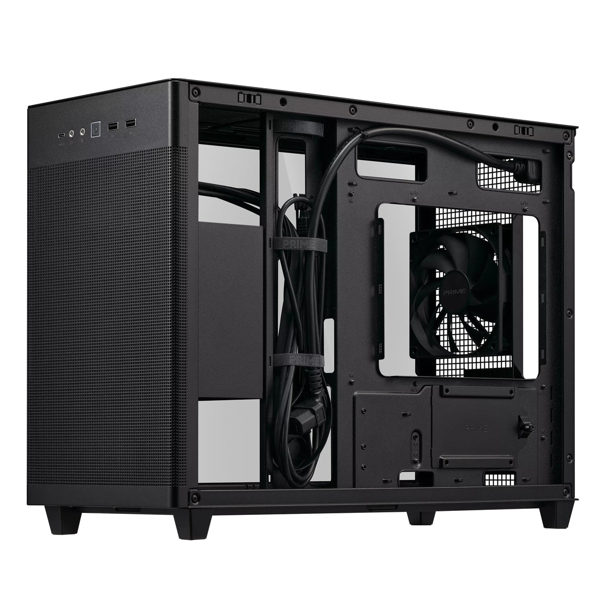 ASUS AP201 PRIME CASE TG Mini Tower Schwarz
