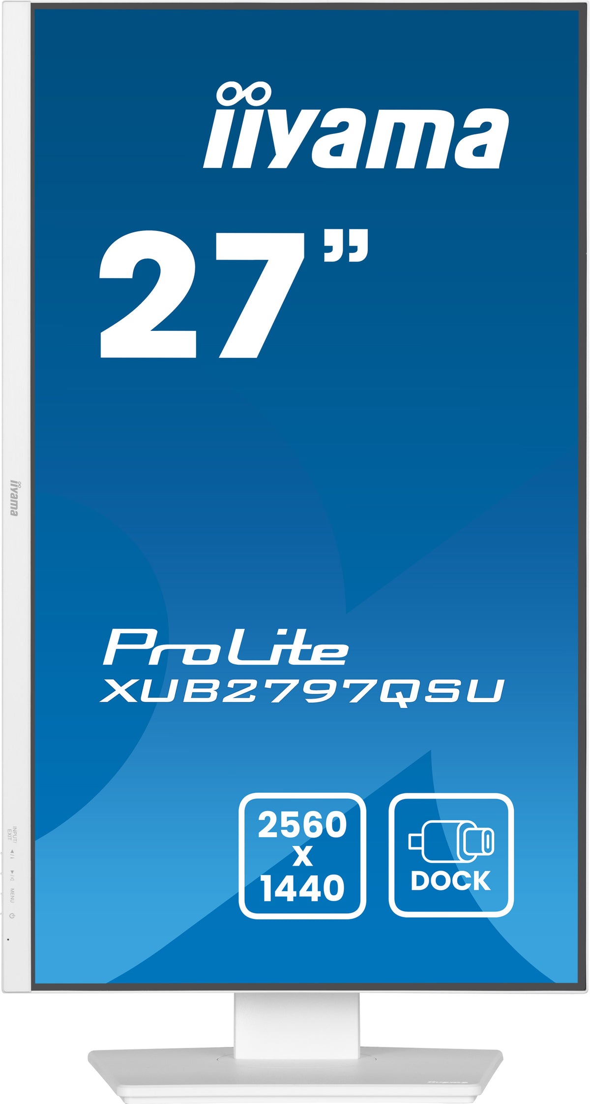 iiyama ProLite XUB2797QSU-W2 Computerbildschirm 68,6 cm (27") 2560 x 1440 Pixel Quad HD LED Weiß