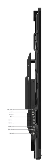 Lenovo ThinkVision T86 Computerbildschirm 2,18 m (86") 3840 x 2160 Pixel 4K Ultra HD LED Touchscreen Schwarz