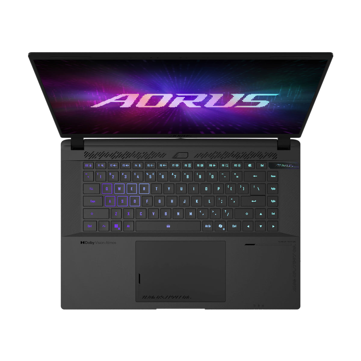 GIGABYTE AORUS MASTER 16 Gaming Laptop - 16,0“, 240Hz OLED, AMD Ryzen 9 9955HX3D, RTX 5080 GPU, 32GB DDR5 5600MHz, 2 x Gen4 1TB SSD, Windows 11 Pro, 2 Jahre Garantie, AORUS MASTER 16 6YJM5DEE65SP