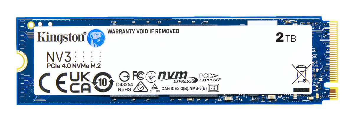 Kingston Technology 2000G NV3 M.2 2280 NVMe SSD, Bulk