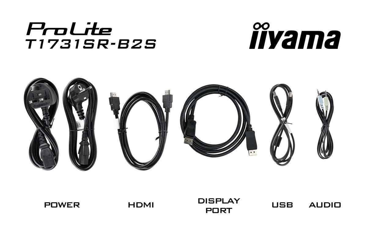 iiyama ProLite T1731SR-B2S Computerbildschirm 43,2 cm (17") 1280 x 1024 Pixel Touchscreen