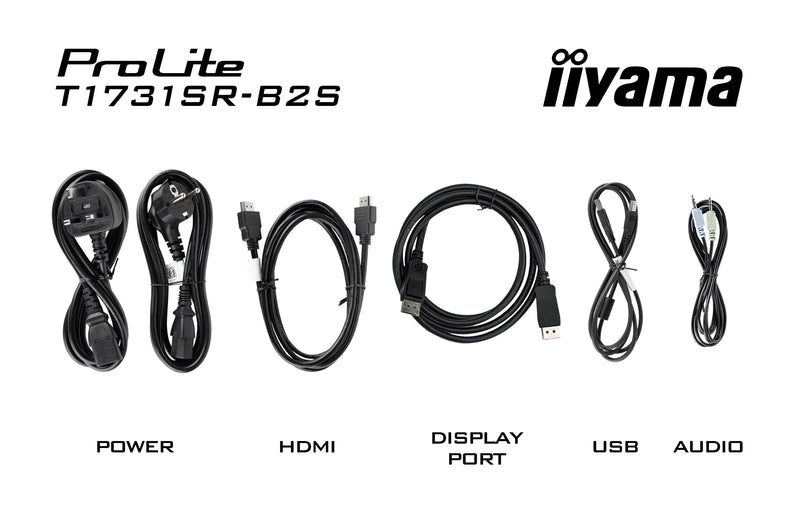 iiyama ProLite T1731SR-B2S Computerbildschirm 43,2 cm (17") 1280 x 1024 Pixel Touchscreen
