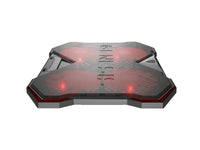 GENESIS Oxid 260 Llaptop-Kühlpad 43,9 cm (17.3") 1010 RPM Schwarz, Rot