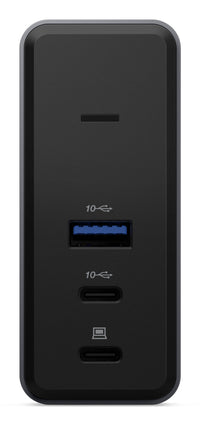 Lenovo X9 Charging GaN Dock Kabelgebunden USB 3.2 Gen 2 (3.1 Gen 2) Type-C Grau