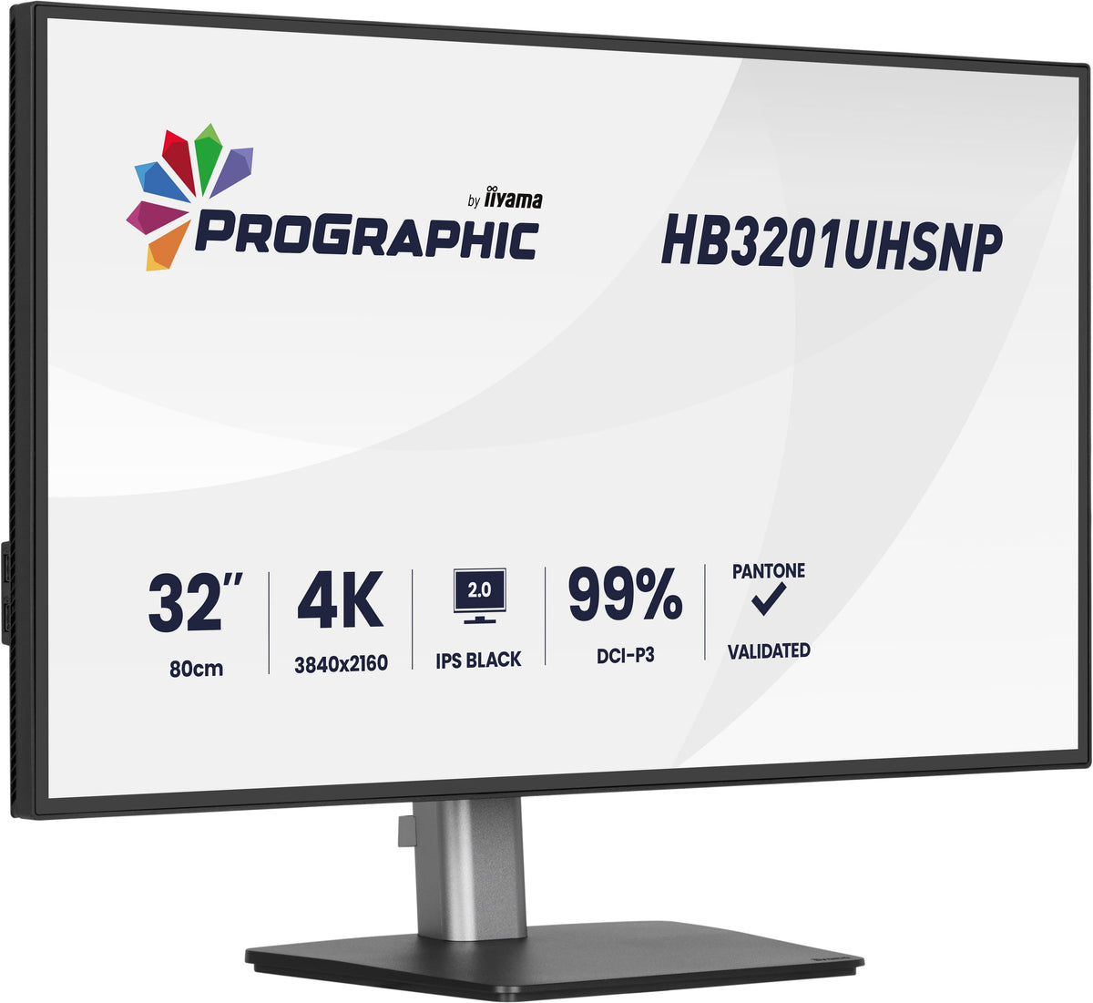 iiyama ProGraphic HB3201UHSNP-B1 Computerbildschirm 80 cm (31.5") 3840 x 2160 Pixel 4K Ultra HD Schwarz