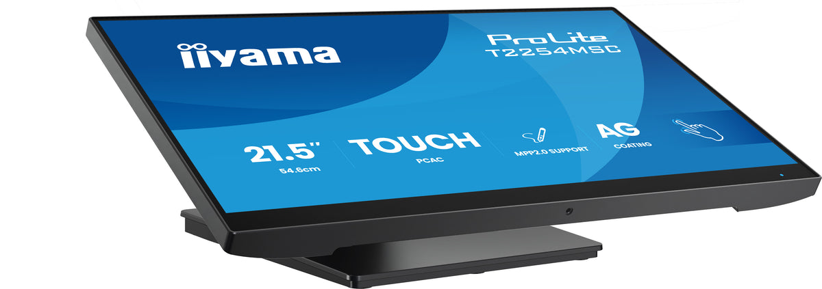 iiyama T2254MSC-B2AG Computerbildschirm 54,6 cm (21.5") 1920 x 1080 Pixel Full HD LED Touchscreen Schwarz