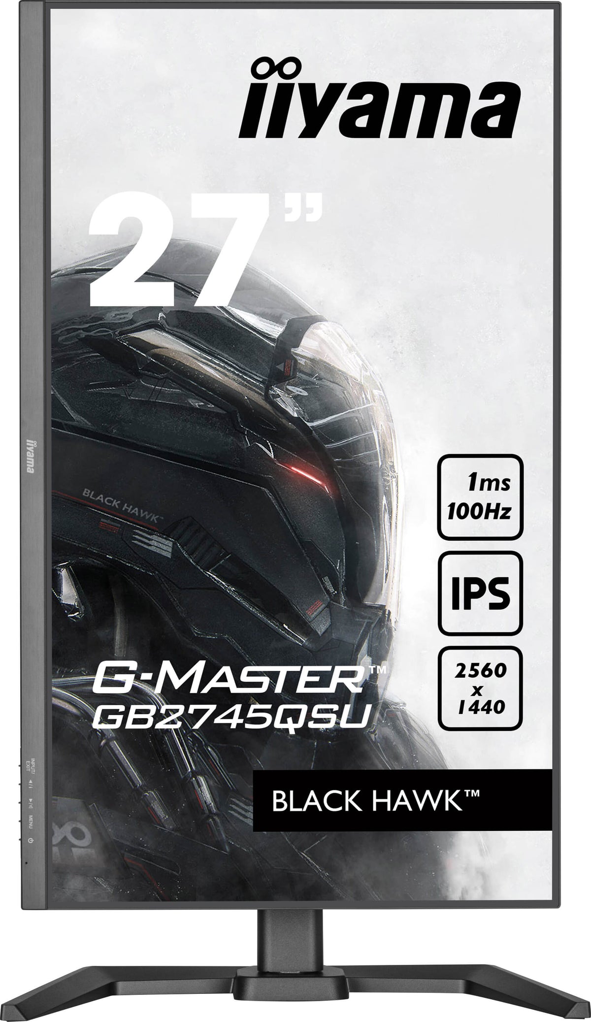 iiyama G-MASTER GB2745QSU-B2 Computerbildschirm 68,6 cm (27") 2560 x 1440 Pixel Wide Quad HD LED Schwarz