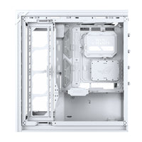 ASUS ROG CRONOX GR801 CURVE TG ARGB WHITE Midi Tower Weiß