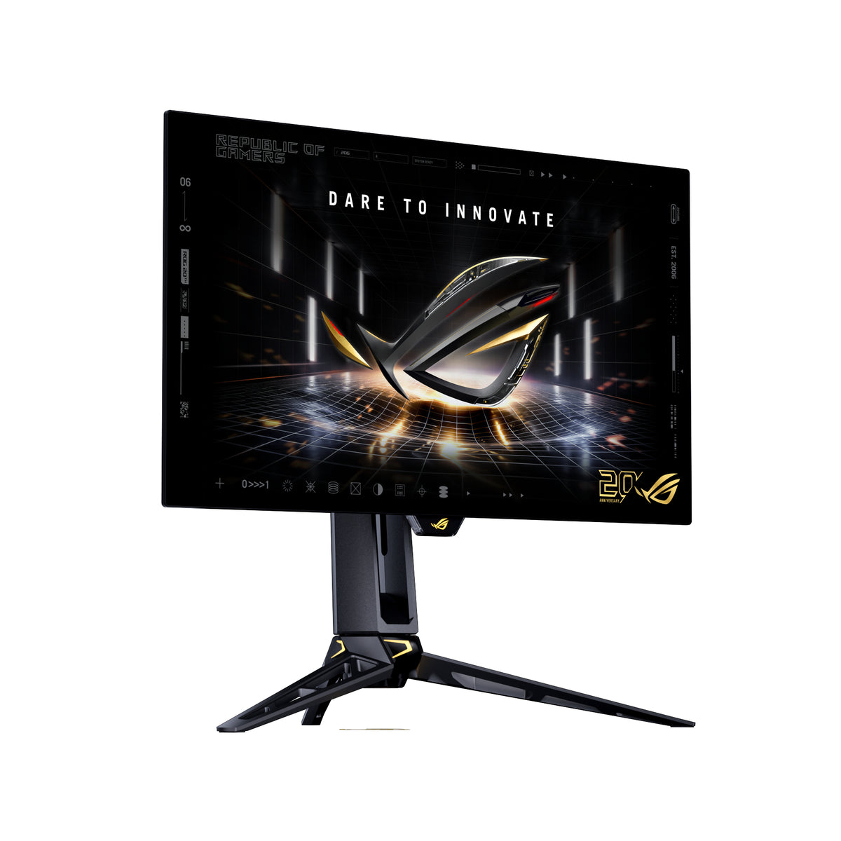 ASUS ROG Swift OLED PG27AQWP-G EDITION 20 Computer Monitor 67.3 cm (26.5") 2560 x 1440 Pixels Wide Quad HD Black