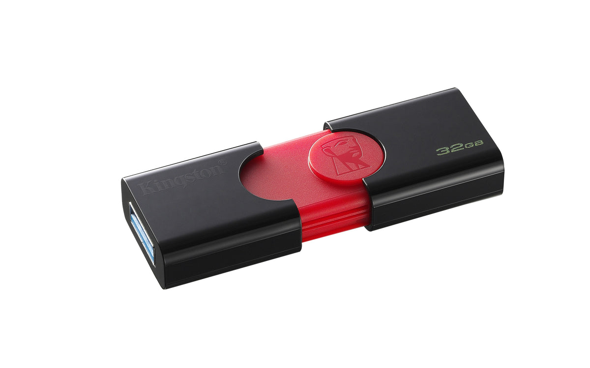 Kingston Technology DataTraveler 106 USB-Stick 32 GB USB Typ-A 3.2 Gen 1 (3.1 Gen 1) Schwarz, Rot