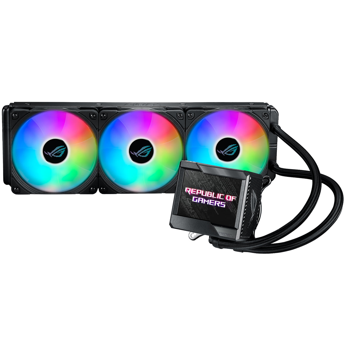 ASUS ROG RYUJIN II 360 ARGB Prozessor All-in-One-Flüssigkeitskühler 12 cm Schwarz 1 Stück(e)