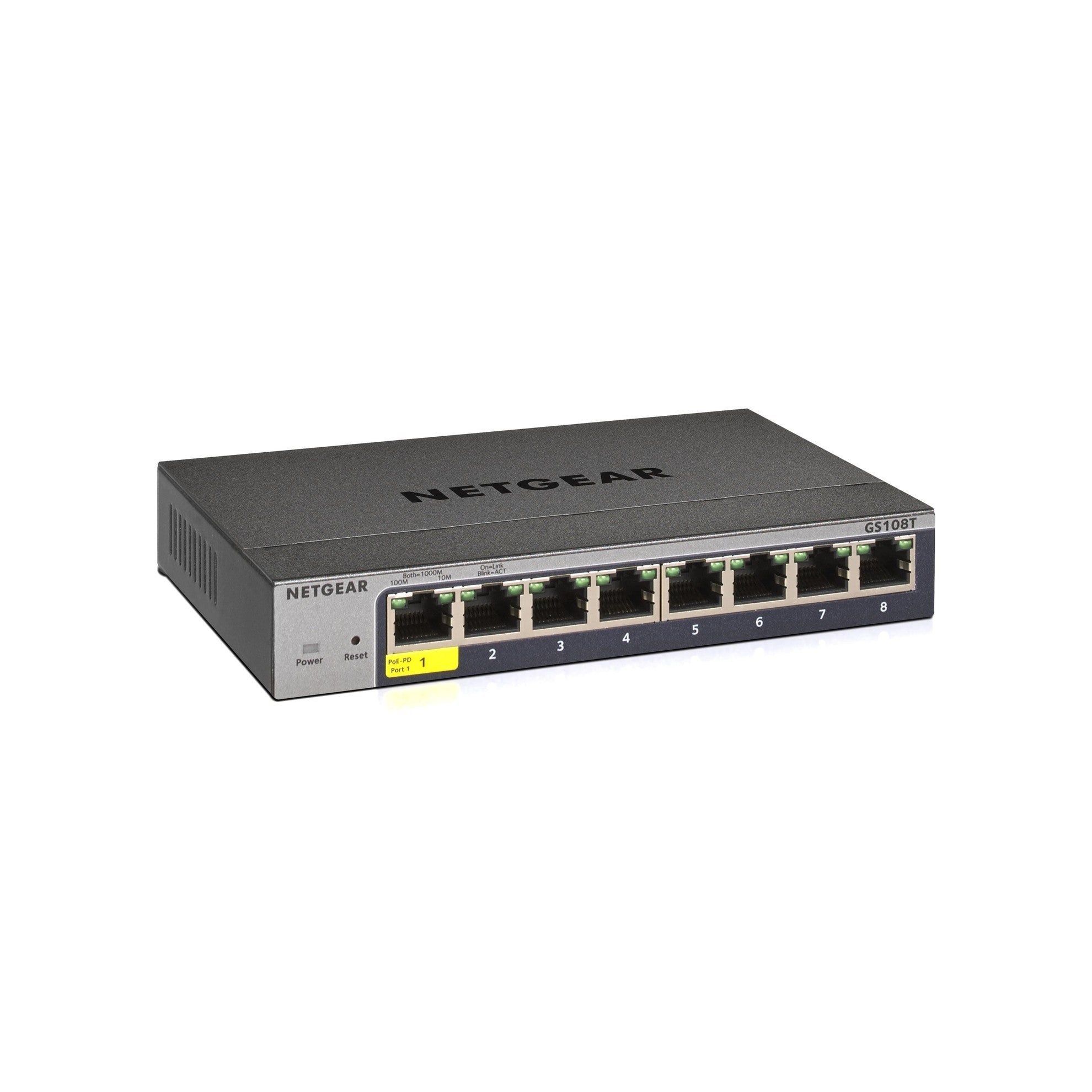 Netgear GS108Tv3: 8 Port Smart Switch