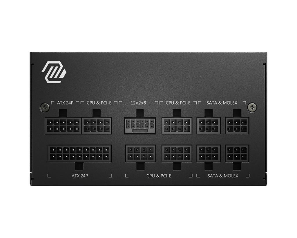MSI MAG A750GL PCIE5 Netzteil 750 W 20+4 pin ATX ATX Schwarz