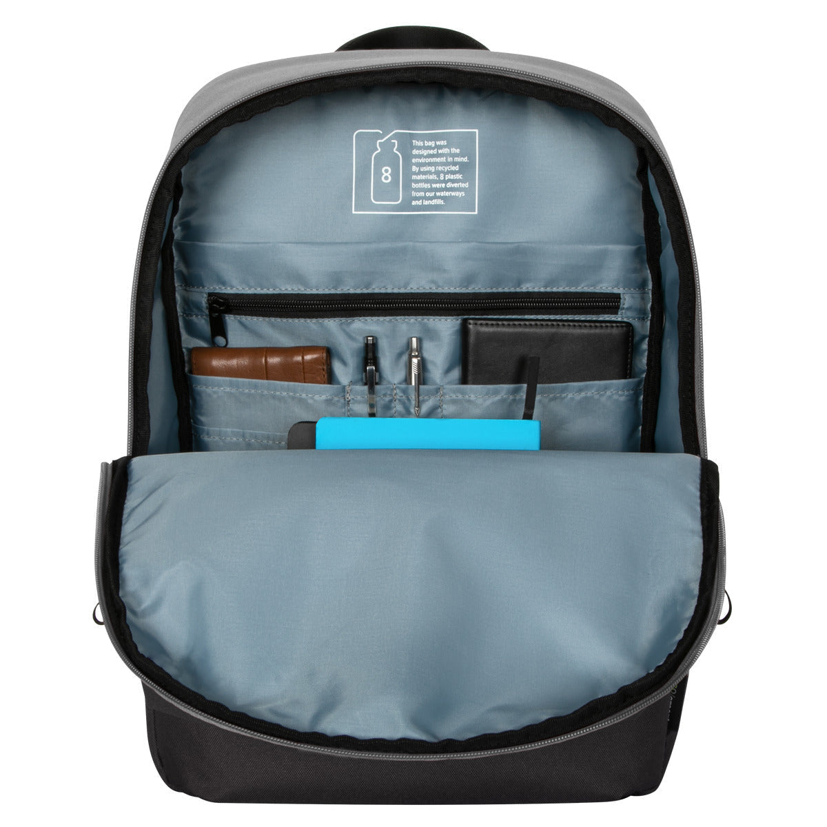 Targus Sagano 39,6 cm (15.6") Rucksack Schwarz, Grau