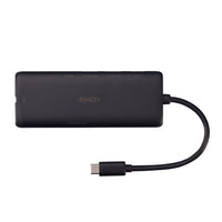 Lindy 43358 laptop-dockingstation & portreplikator Kabelgebunden USB 3.2 Gen 1 (3.1 Gen 1) Type-C Schwarz