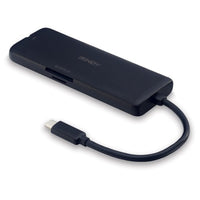 Lindy 43358 laptop-dockingstation & portreplikator Kabelgebunden USB 3.2 Gen 1 (3.1 Gen 1) Type-C Schwarz