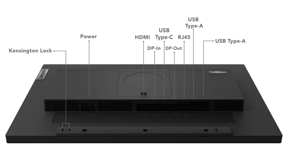 Lenovo ThinkVision T24m-29 Computerbildschirm 60,5 cm (23.8") 1920 x 1080 Pixel Full HD LCD Schwarz