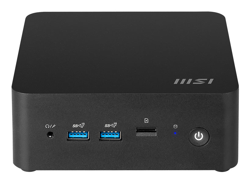 MSI Cubi NUC AI 1UMG-022AT Intel Core Ultra 7 155H 16 GB DDR5-SDRAM 1 TB SSD Windows 11 Pro Mini-PC Schwarz