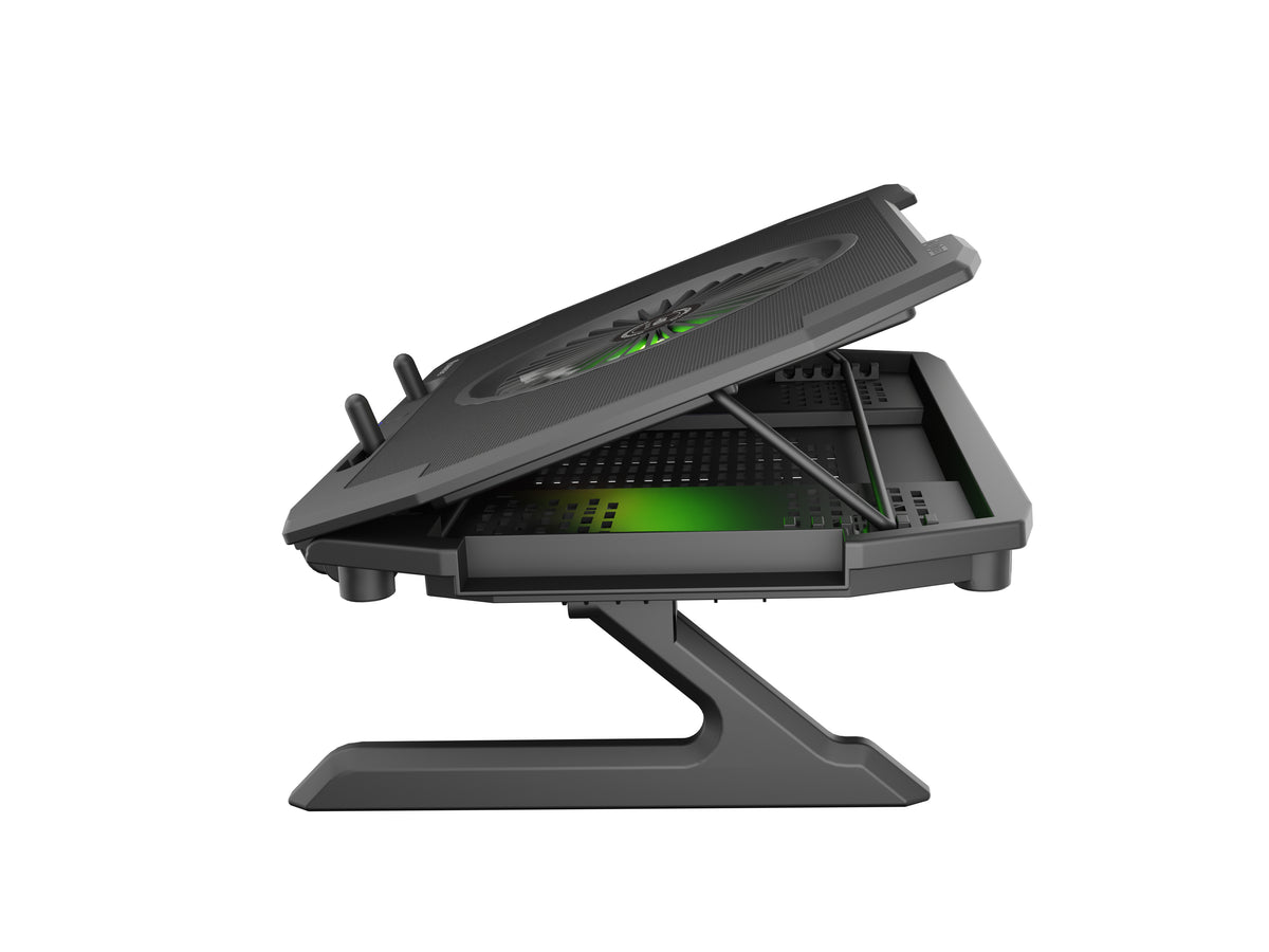 GENESIS Oxid 850 Laptop Cooling Pad 43.9 cm (17.3") 2500 RPM Black