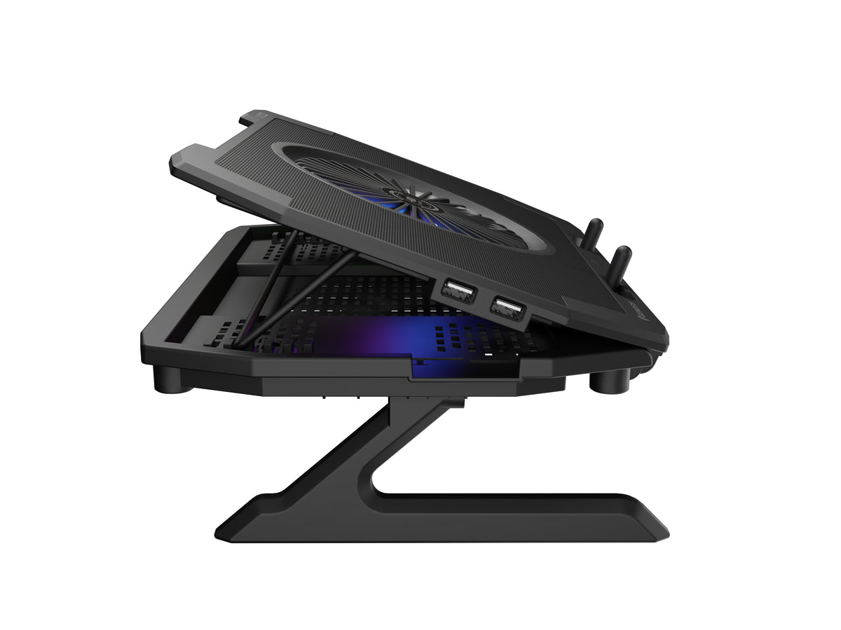 GENESIS Oxid 850 Laptop Cooling Pad 43.9 cm (17.3") 2500 RPM Black