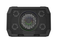 GENESIS Oxid 850 Laptop Cooling Pad 43.9 cm (17.3") 2500 RPM Black