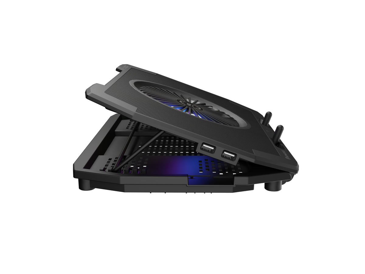 GENESIS Oxid 850 Laptop Cooling Pad 43.9 cm (17.3") 2500 RPM Black