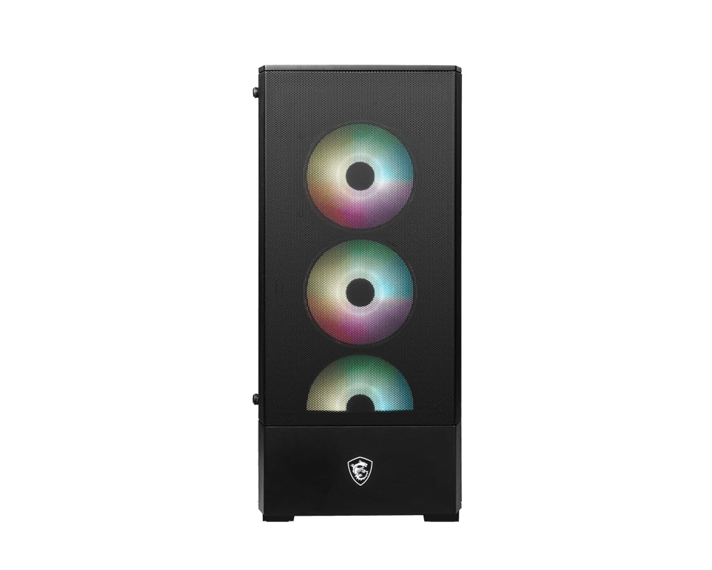 MSI MAG Forge 112R Midi Tower Schwarz, Transparent