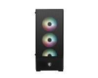 MSI MAG Forge 112R Midi Tower Schwarz, Transparent