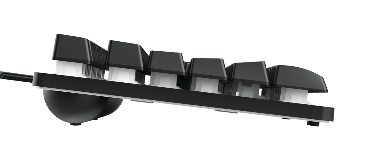 Trust GXT 794 Tastatur Maus enthalten Gaming USB QWERTZ Deutsch Schwarz