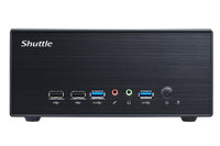 Shuttle XPС slim XPC slim Barebone XH610G2 - S1700, Intel H610, 1xDP, 2xHDMI, 2 PCIe Slots (1x 16X & 1x X1), 2x Intel LAN (1G + 2.5G), 8x USB, 1x 2.5", 3x M.2, 24/7 Dauerbetrieb