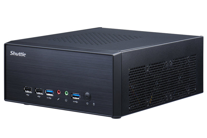Shuttle XPС slim XPC slim Barebone XH610G2 - S1700, Intel H610, 1xDP, 2xHDMI, 2 PCIe Slots (1x 16X & 1x X1), 2x Intel LAN (1G + 2.5G), 8x USB, 1x 2.5", 3x M.2, 24/7 Dauerbetrieb