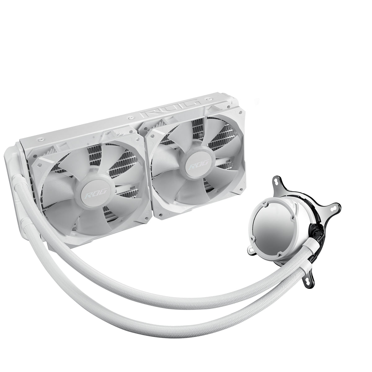 ASUS ROG STRIX LC II 240 ARGB White Edition Prozessor All-in-One-Flüssigkeitskühler 12 cm Weiß 1 Stück(e)