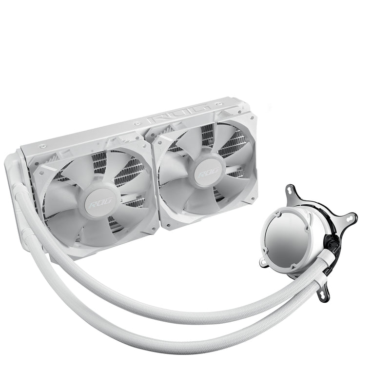 ASUS ROG STRIX LC II 240 ARGB White Edition Prozessor All-in-One-Flüssigkeitskühler 12 cm Weiß 1 Stück(e)