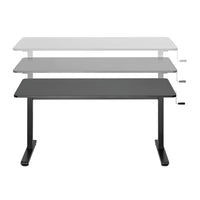 LogiLink EO0027 Computertisch Schwarz