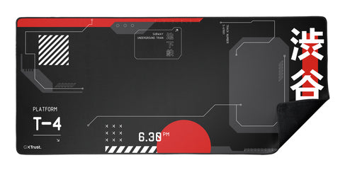 Trust GXT 759 XXL Gaming-Mauspad Schwarz, Rot