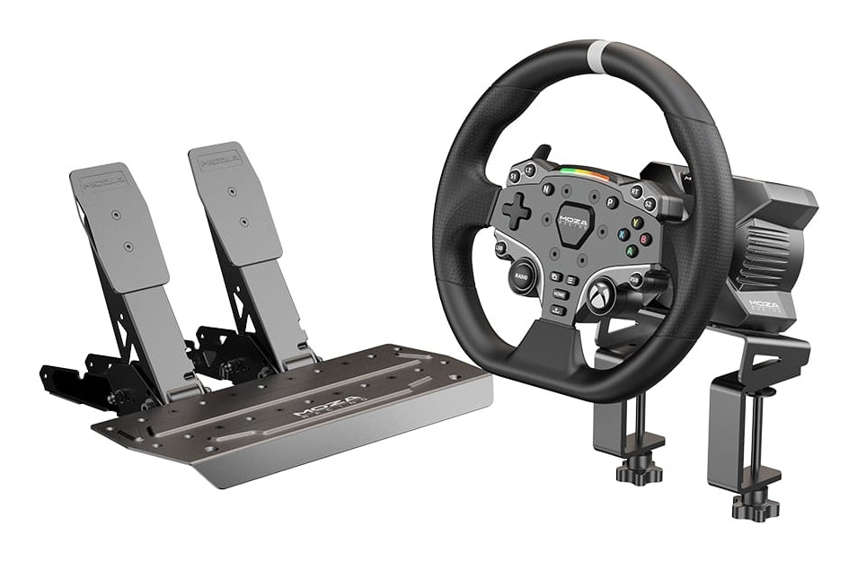 Moza Racing RS053 Gaming-Controller Schwarz USB Lenkrad + Pedale PC, Xbox One, Xbox Series S, Xbox Series X