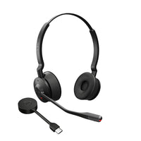 Jabra Engage 55 MS Stereo Kopfhörer Kabellos Kopfband Büro/Callcenter USB Typ-A Schwarz