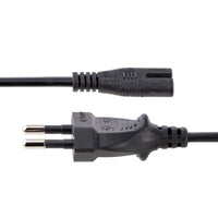 StarTech.com 3 m Laptop Stromkabel, Eurostecker auf C7 Stecker, 2.5A 250V, 18AWG, Notebook/Laptop Netzkabel, Kaltgerätekabel, Ersatz Laptop Ladekabel / Ladegerät Kabel