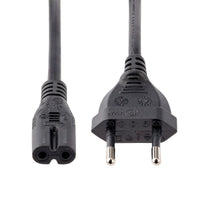 StarTech.com 3 m Laptop Stromkabel, Eurostecker auf C7 Stecker, 2.5A 250V, 18AWG, Notebook/Laptop Netzkabel, Kaltgerätekabel, Ersatz Laptop Ladekabel / Ladegerät Kabel