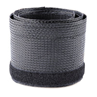StarTech.com 3 m Kabelschlauch mit Klettverschluss, kürzbare, hochbelastbare Kabelhülle, 3 cm Durchmesser, Netzgewebeschlauch, Kabelmanagement / Kabel Organizator / Kabelbündelschlauch / Kabeltülle, Schwarz