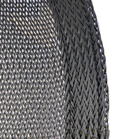 StarTech.com 3 m Kabelschlauch mit Klettverschluss, kürzbare, hochbelastbare Kabelhülle, 3 cm Durchmesser, Netzgewebeschlauch, Kabelmanagement / Kabel Organizator / Kabelbündelschlauch / Kabeltülle, Schwarz