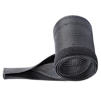 StarTech.com 3 m Kabelschlauch mit Klettverschluss, kürzbare, hochbelastbare Kabelhülle, 3 cm Durchmesser, Netzgewebeschlauch, Kabelmanagement / Kabel Organizator / Kabelbündelschlauch / Kabeltülle, Schwarz