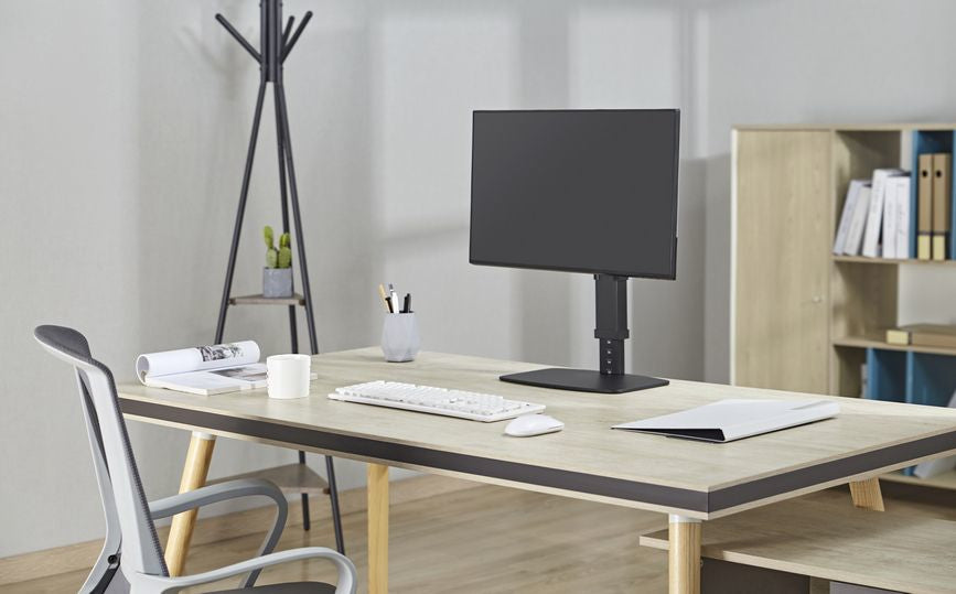 Equip Freistehender Monitorständer, vertikal ausziehbar, 17-32"